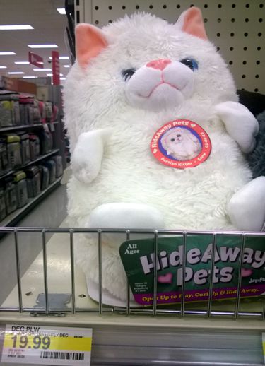 hideaway pet toy